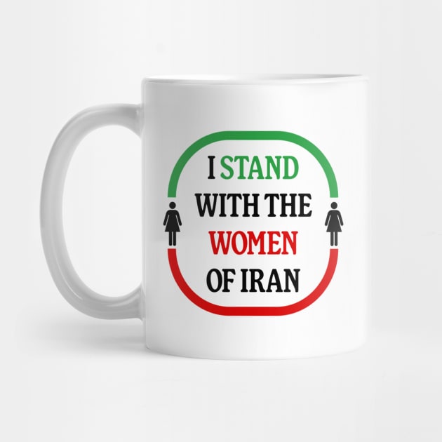 I Stand With The Women Of Iran - Women Life Freedom by Football from the Left